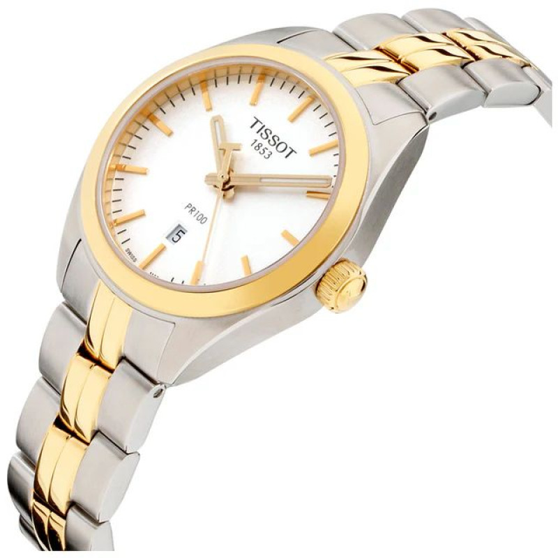 Годинник Tissot T-CLASSIC T101.210.22.031.01 Quartz Bicolor 100m, фото 8