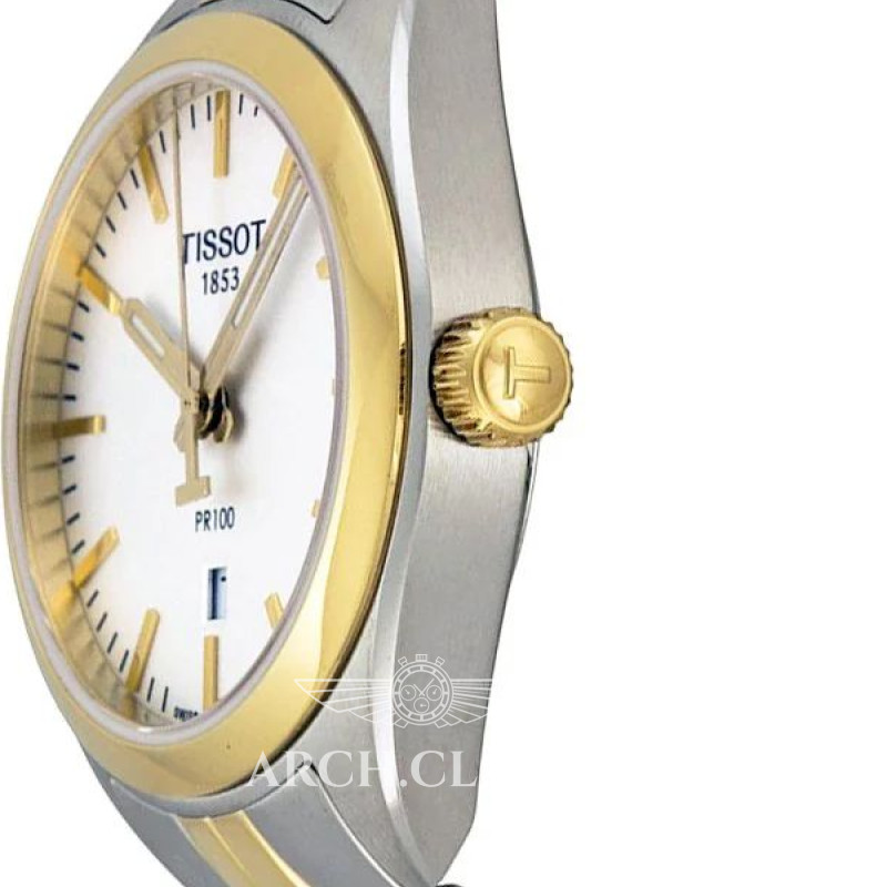 Годинник Tissot T-CLASSIC T101.210.22.031.01 Quartz Bicolor 100m, фото 13