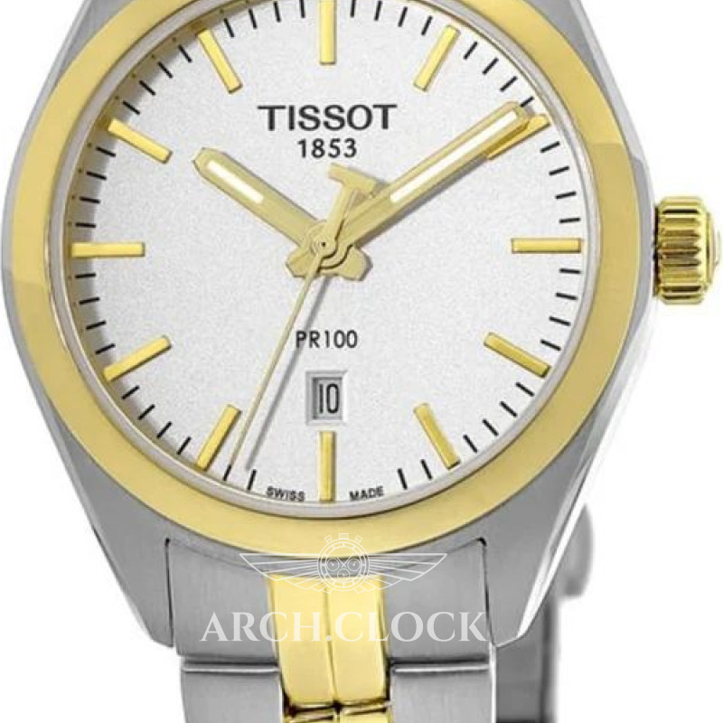 Годинник Tissot T-CLASSIC T101.210.22.031.01 Quartz Bicolor 100m, фото 9