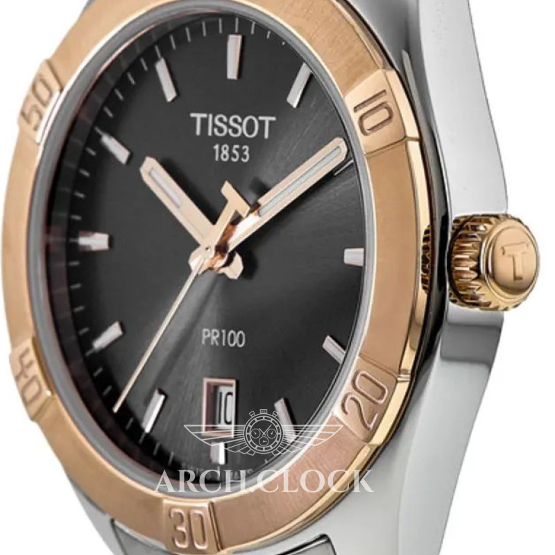 Годинник Tissot CLASSIC T101.910.22.061.00 Quartz Bicolor 100m, фото 13