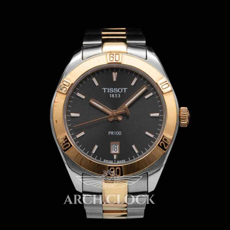 Годинник Tissot CLASSIC T101.910.22.061.00 Quartz Bicolor 100m, фото 12