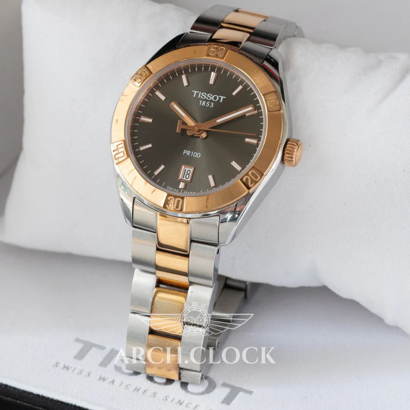 Годинник Tissot CLASSIC T101.910.22.061.00 Quartz Bicolor 100m, фото 11