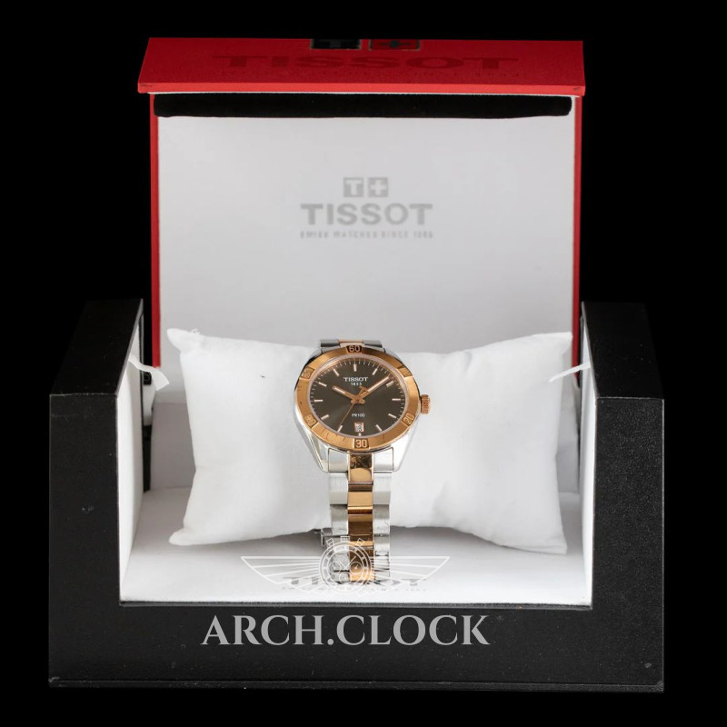 Годинник Tissot CLASSIC T101.910.22.061.00 Quartz Bicolor 100m, фото 9