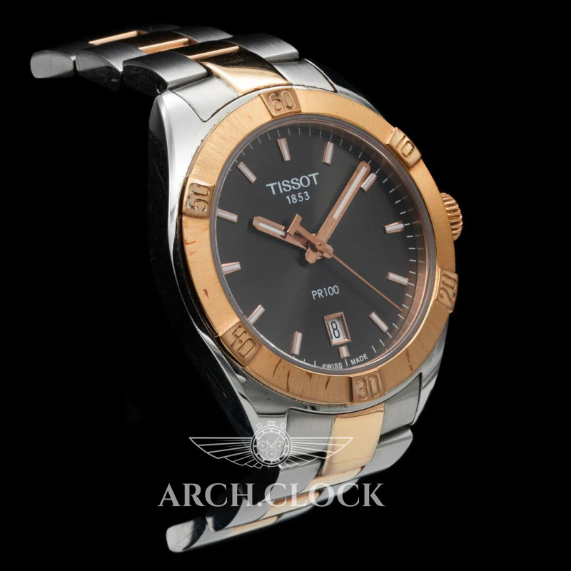 Годинник Tissot CLASSIC T101.910.22.061.00 Quartz Bicolor 100m, фото 8