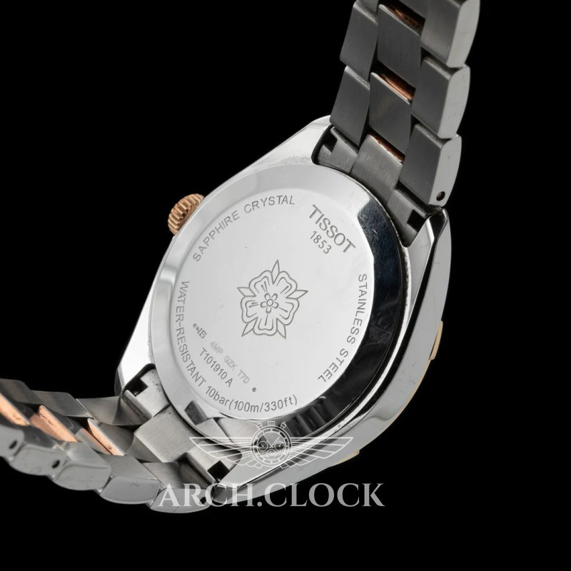 Годинник Tissot CLASSIC T101.910.22.061.00 Quartz Bicolor 100m, фото 10