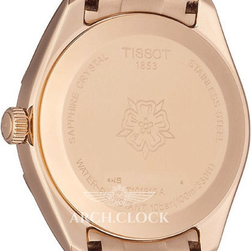 Годинник Tissot CLASSIC T101.910.33.116.00 GOLD Quartz 100m, фото 4
