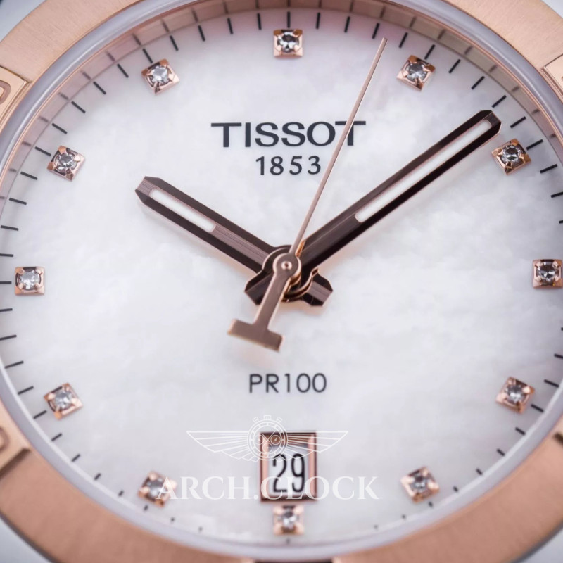 Годинник Tissot CLASSIC T101.910.33.116.00 GOLD Quartz 100m, фото 3