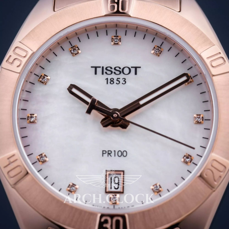 Годинник Tissot CLASSIC T101.910.33.116.00 GOLD Quartz 100m, фото 6