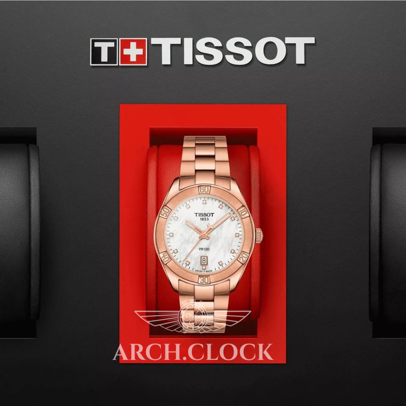 Годинник Tissot CLASSIC T101.910.33.116.00 GOLD Quartz 100m, фото 14
