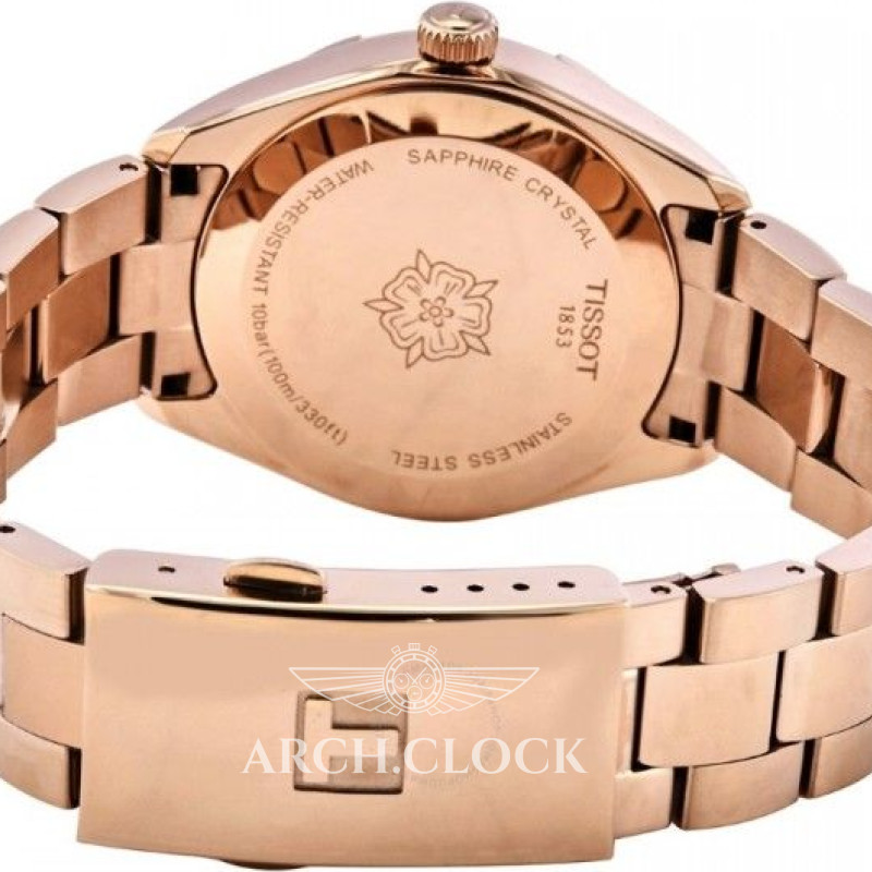 Годинник Tissot CLASSIC T101.910.33.116.00 GOLD Quartz 100m, фото 12