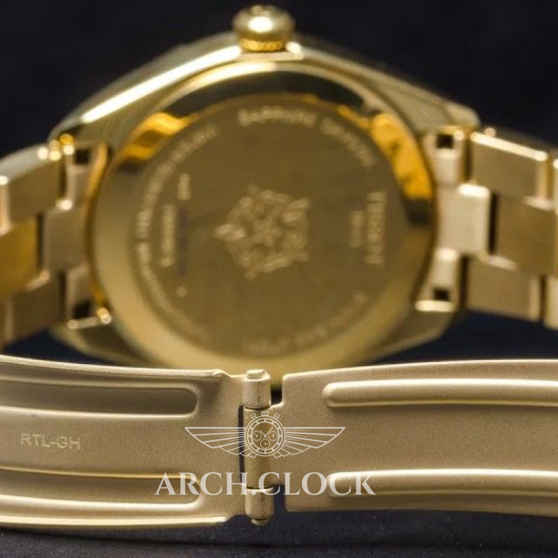 Годинник Tissot CLASSIC T101.910.33.116.01 GOLD Quartz 100m, фото 5