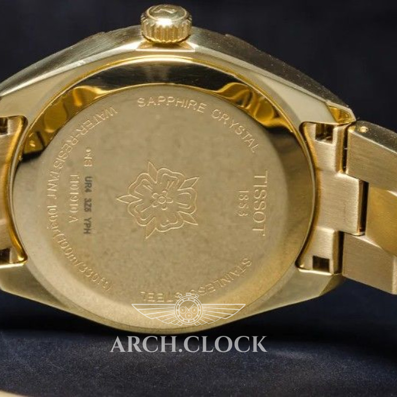 Годинник Tissot CLASSIC T101.910.33.116.01 GOLD Quartz 100m, фото 6