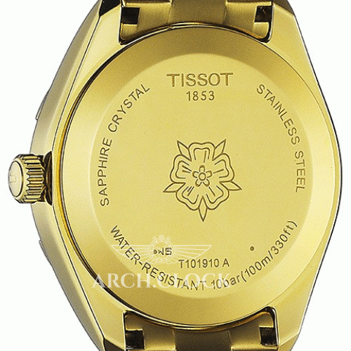 Tissot CLASSIC T101.910.33.116.01 GOLD Quartz 100m