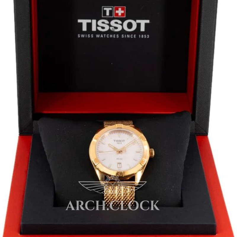 Годинник Tissot CLASSIC T101.910.33.151.00 GOLD Quartz 100m, фото 11
