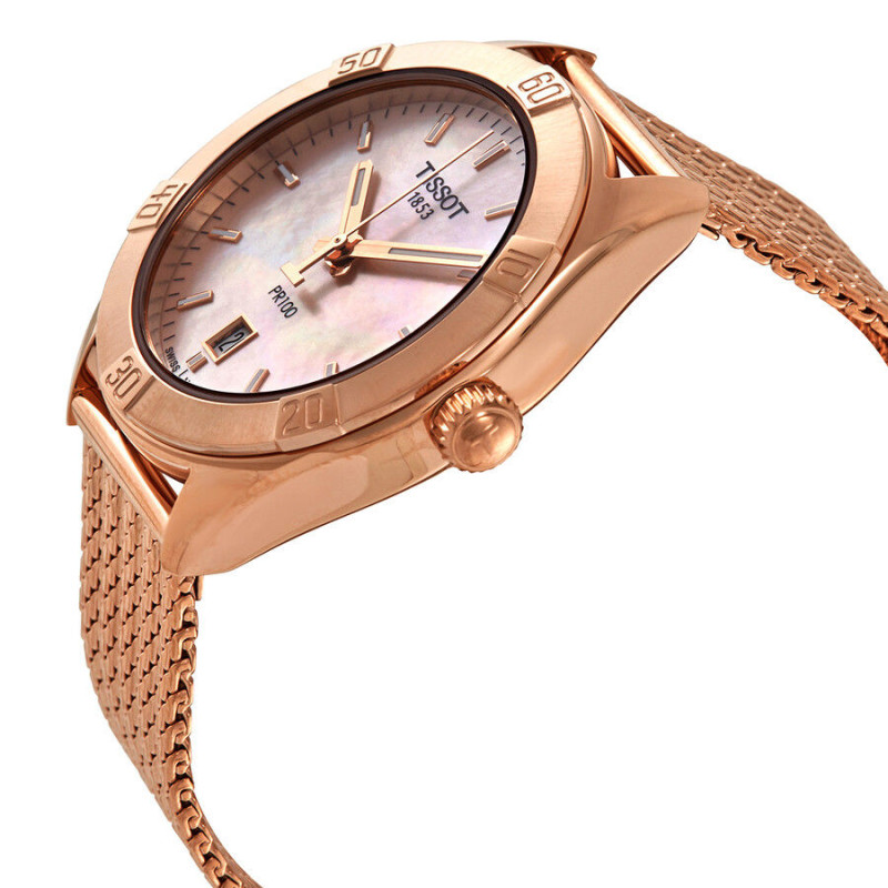 Годинник Tissot CLASSIC T101.910.33.151.00 GOLD Quartz 100m, фото 7