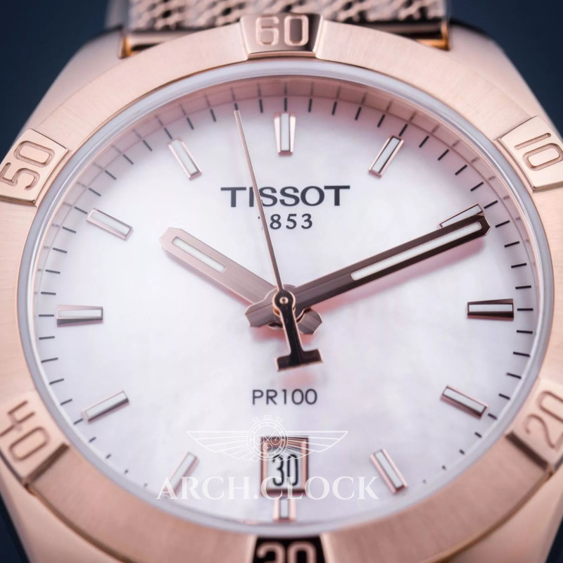 Годинник Tissot CLASSIC T101.910.33.151.00 GOLD Quartz 100m, фото 5