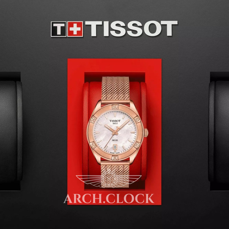 Годинник Tissot CLASSIC T101.910.33.151.00 GOLD Quartz 100m, фото 13