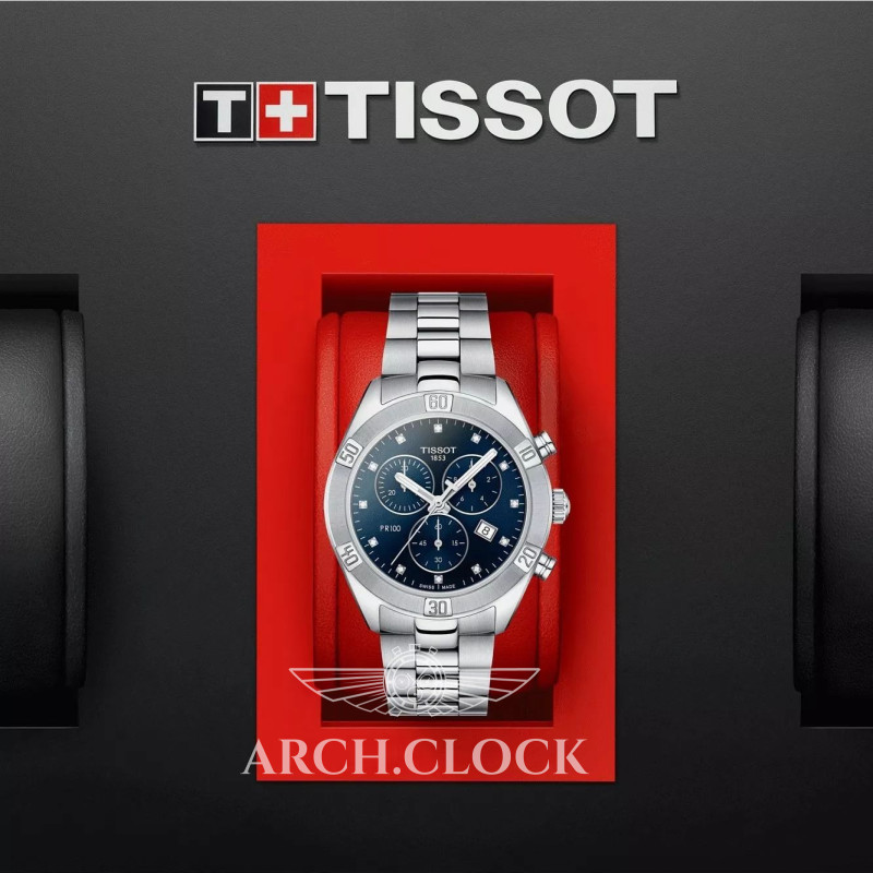 Годинник Tissot T101.917.11.046.00 Quartz 100m Chronograph, фото 7