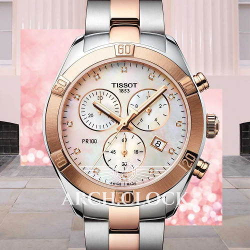 TISSOT PR 100 SPORT CHIC CHRONOGRAPH T101.917.22.116.00