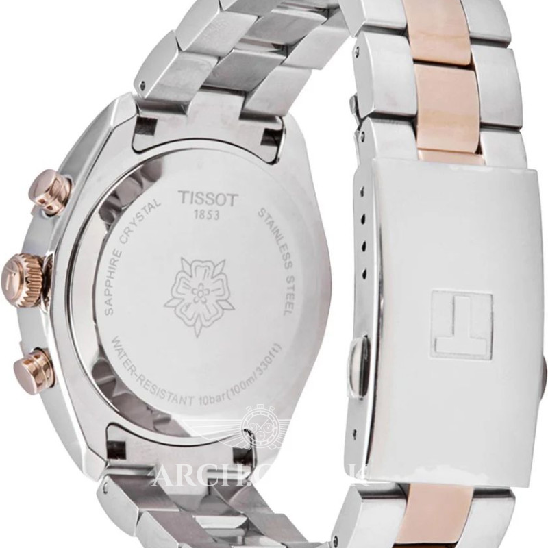 Годинник Tissot T101.917.22.151.00 Quartz Bicolor 100m Chronograph, фото 11