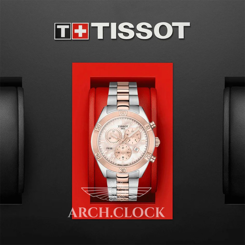 Годинник Tissot T101.917.22.151.00 Quartz Bicolor 100m Chronograph, фото 14