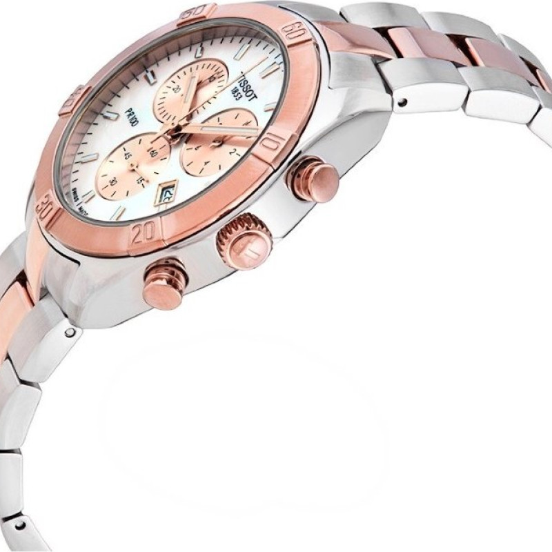 Годинник Tissot T101.917.22.151.00 Quartz Bicolor 100m Chronograph, фото 2