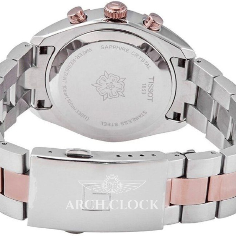 Годинник Tissot T101.917.22.151.00 Quartz Bicolor 100m Chronograph, фото 9