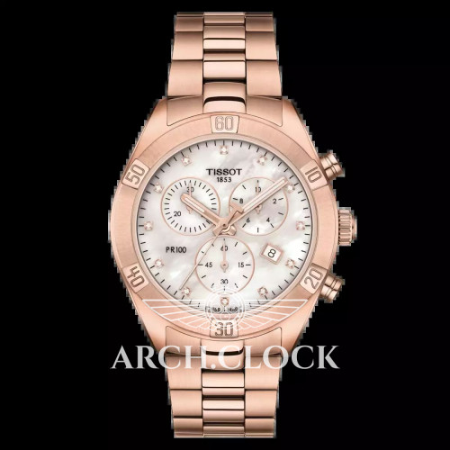 Tissot T101.917.33.116.00 Quartz Gold 100m Chronograph