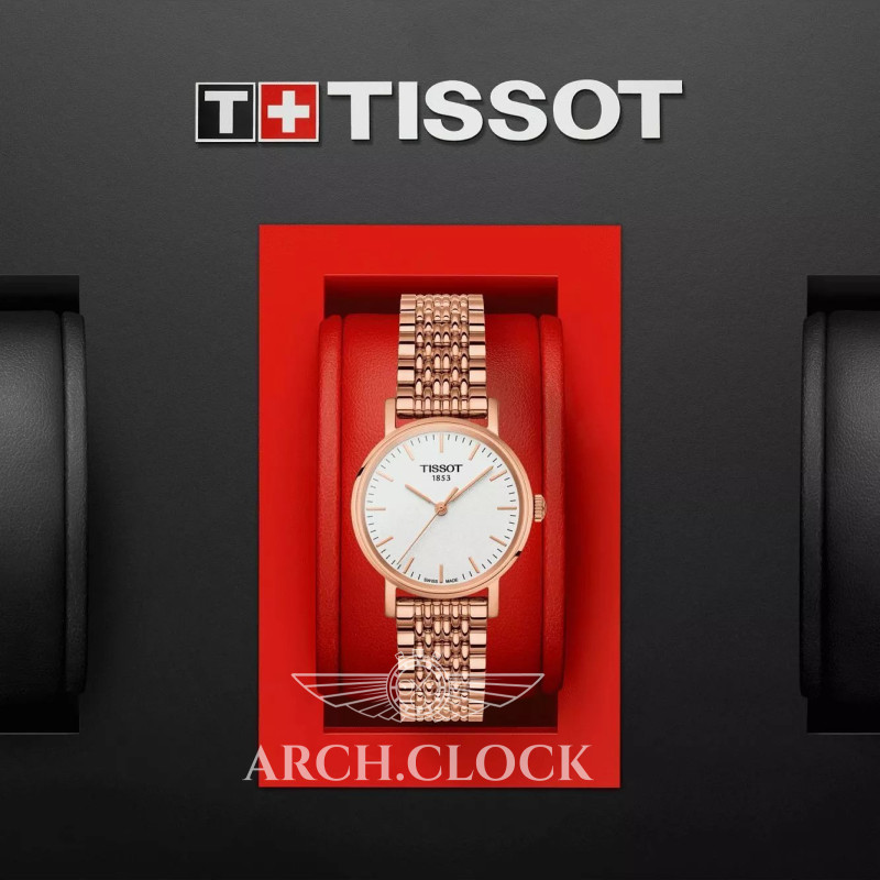 Годинник Tissot Everytime T109.210.33.031.00 ROSE GOLD Quartz 30m, фото 3