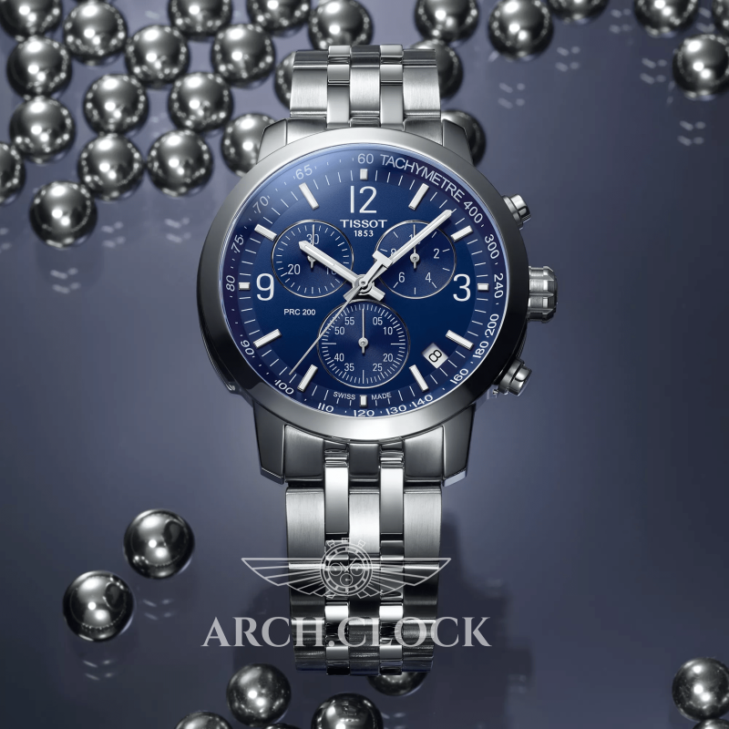 Годинник TISSOT PRC 200 CHRONOGRAPH T114.417.11.047.00, фото 5