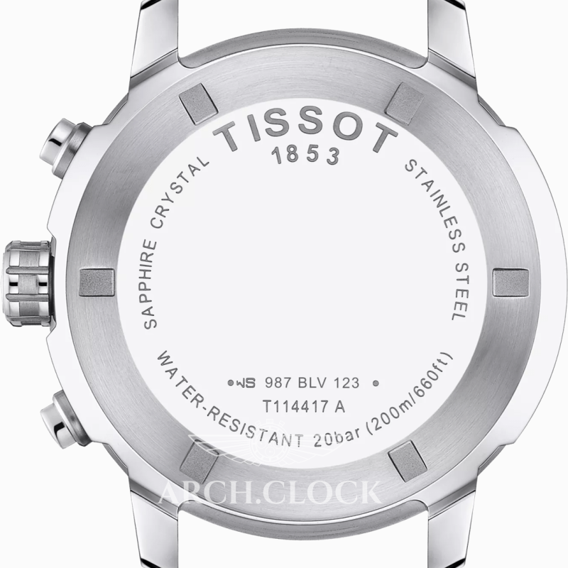 Годинник TISSOT PRC 200 CHRONOGRAPH T114.417.11.047.00, фото 8