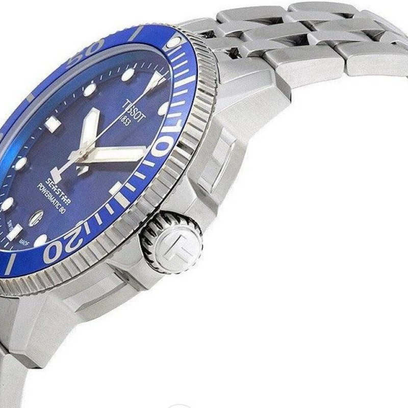Годинник Tissot SEASTAR 1000 Automatic T120.407.11.041.00 Ceramic 300m, фото 6