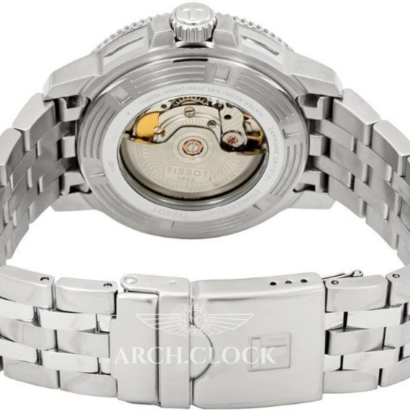 Годинник Tissot SEASTAR 1000 Automatic T120.407.11.041.00 Ceramic 300m, фото 7