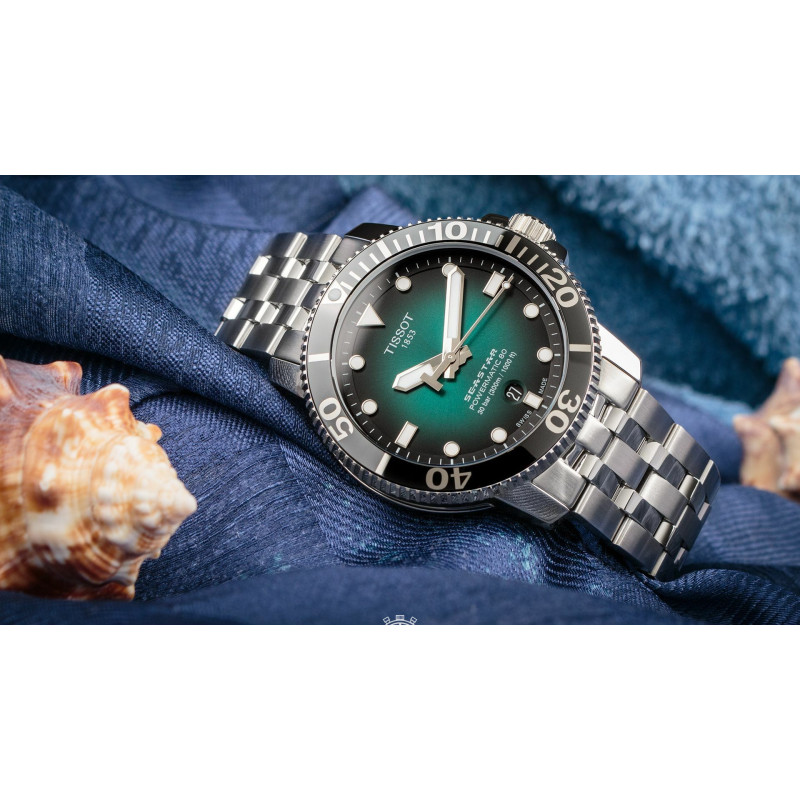 TISSOT SEASTAR 1000 POWERMATIC 80 T120.407.11.091.01, фото 14
