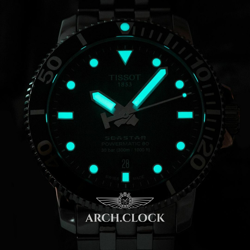 TISSOT SEASTAR 1000 POWERMATIC 80 T120.407.11.091.01, фото 9
