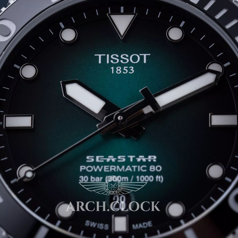 Годинник TISSOT SEASTAR 1000 POWERMATIC 80 T120.407.11.091.01, фото 5