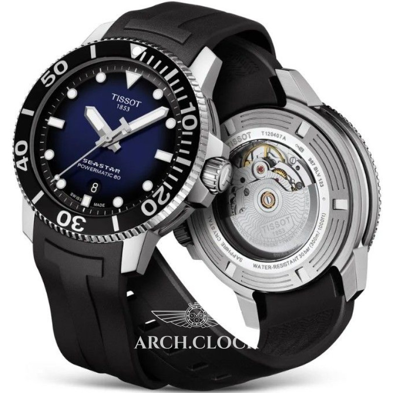 Tissot Seastar 1000 Powermatic 80 T120.407.17.041.00, фото 18