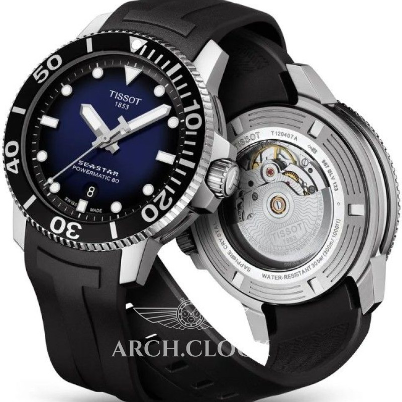 Годинник Tissot Seastar 1000 Powermatic 80 T120.407.17.041.00, фото 20