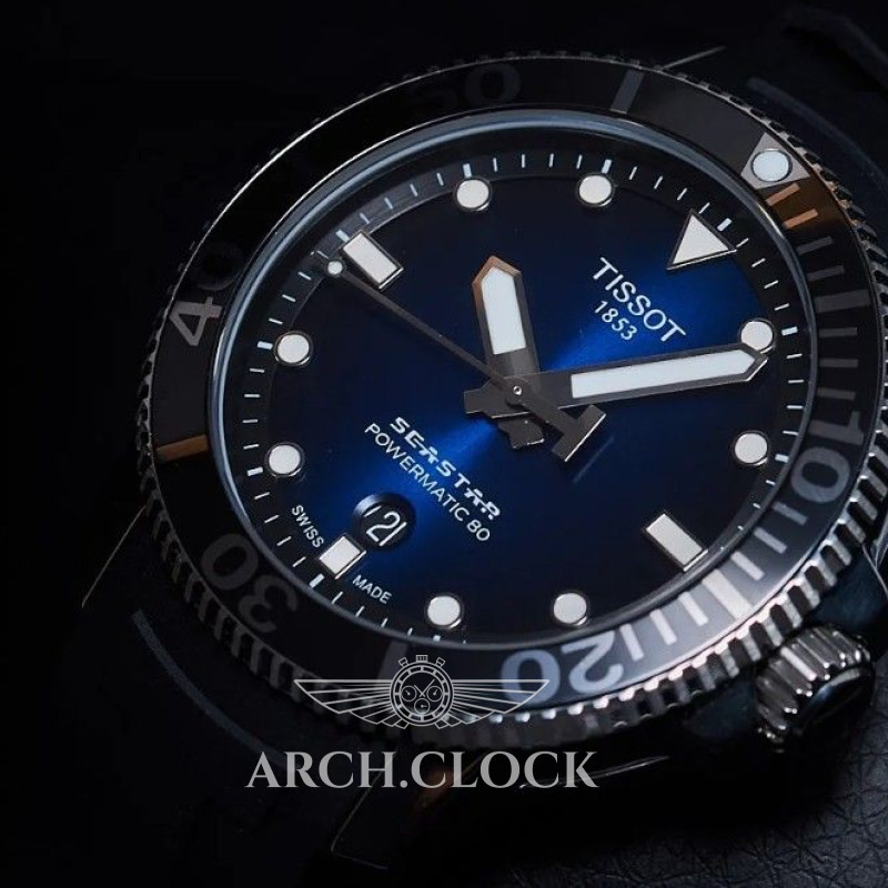 Годинник Tissot Seastar 1000 Powermatic 80 T120.407.17.041.00, фото 8
