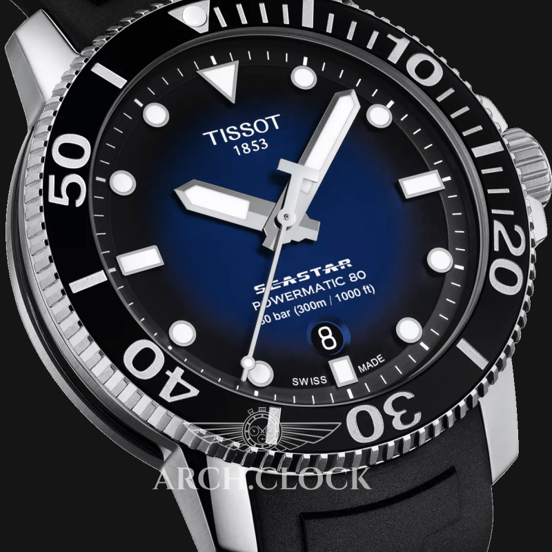 Годинник Tissot Seastar 1000 Powermatic 80 T120.407.17.041.00, фото 4