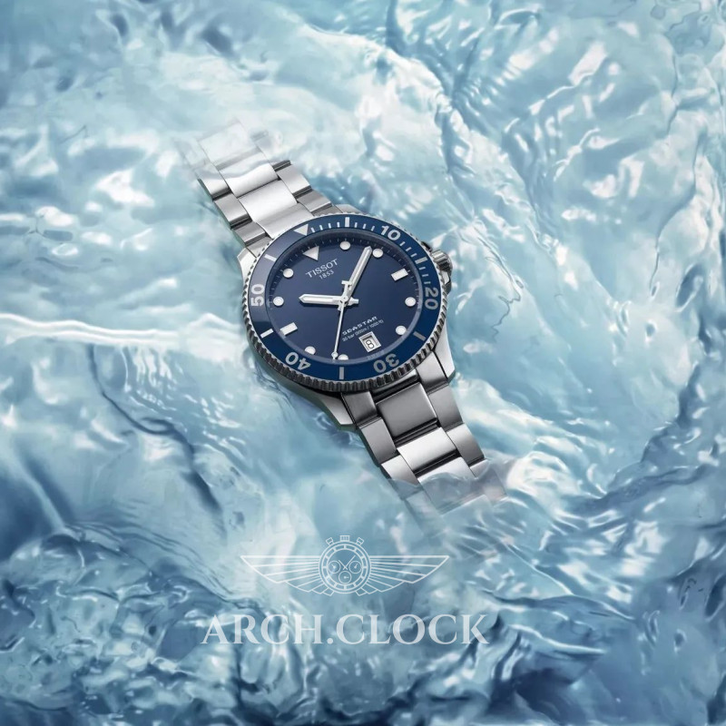 Годинник TISSOT SEASTAR 1000 CHRONOGRAPH T120.410.11.041.00, фото 4
