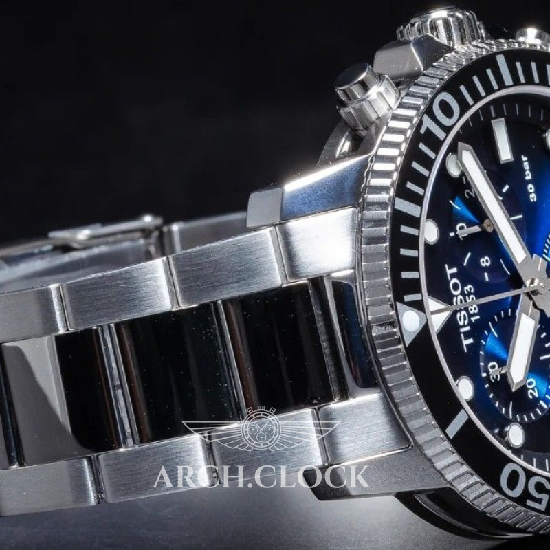 Годинник TISSOT COUTURIER CHRONOGRAPH T120.417.11.041.01, фото 5