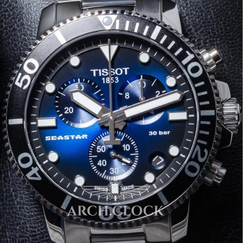 Годинник TISSOT COUTURIER CHRONOGRAPH T120.417.11.041.01, фото 6