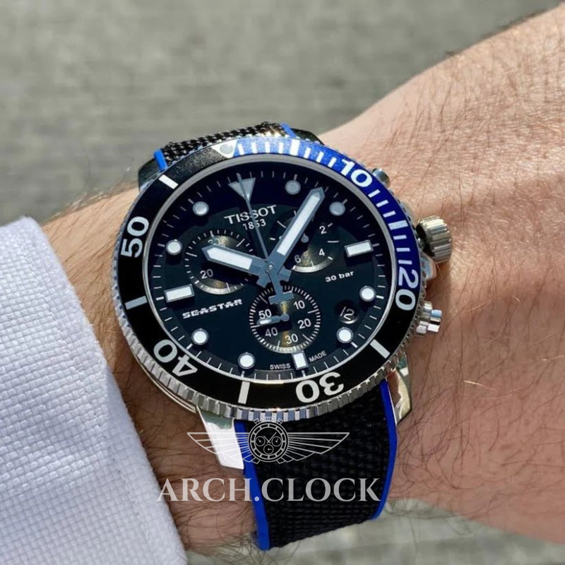 Годинник TISSOT SEASTAR 1000 CHRONOGRAPH T120.417.17.051.03, фото 6