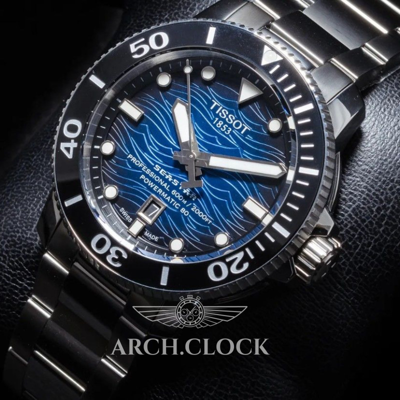 Годинник Tissot T120.607.11.041.01 Seastar 2000 Professional Powermatic 80, фото 10