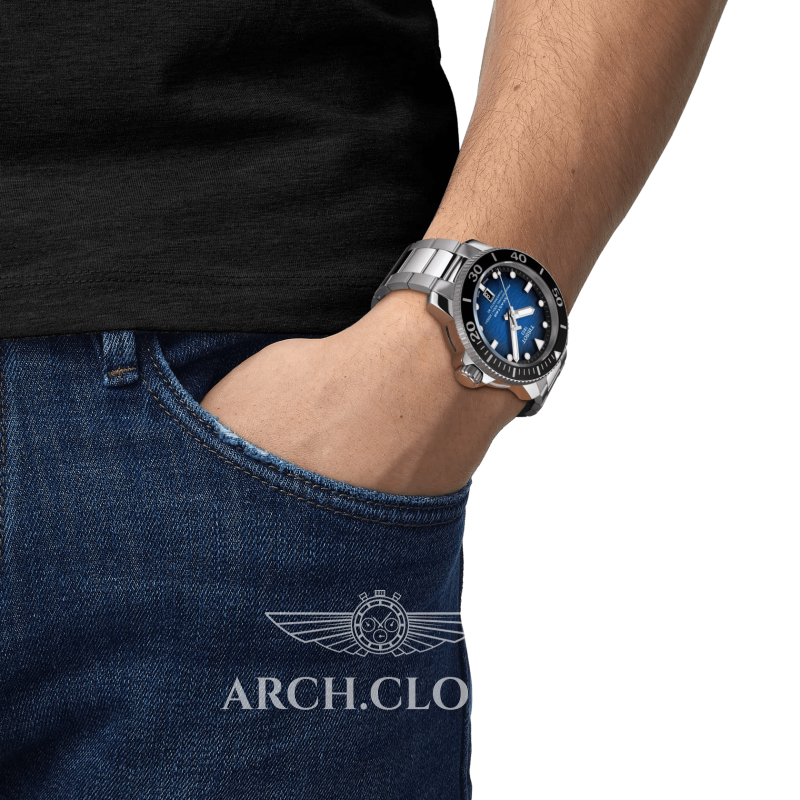 Годинник Tissot T120.607.11.041.01 Seastar 2000 Professional Powermatic 80, фото 13