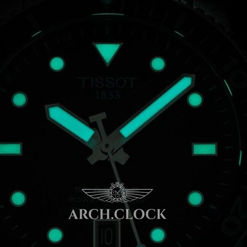 Годинник TISSOT SEASTAR 1000 POWERMATIC 80 T120.807.11.051.00 40mm, фото 7