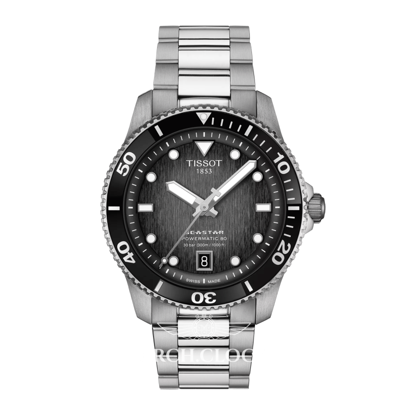 TISSOT SEASTAR 1000 POWERMATIC 80 T120.807.11.051.00 40mm, фото 1