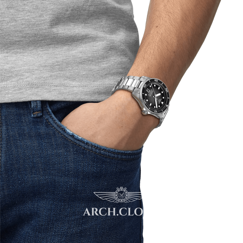 TISSOT SEASTAR 1000 POWERMATIC 80 T120.807.11.051.00 40mm, фото 5