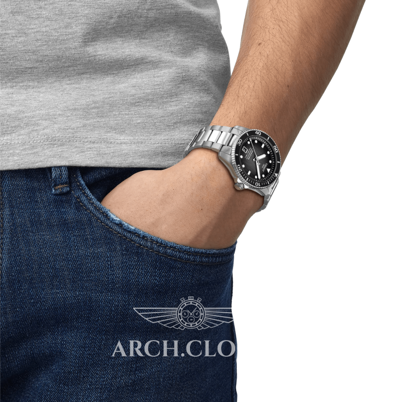 Годинник TISSOT SEASTAR 1000 POWERMATIC 80 T120.807.11.051.00 40mm, фото 4